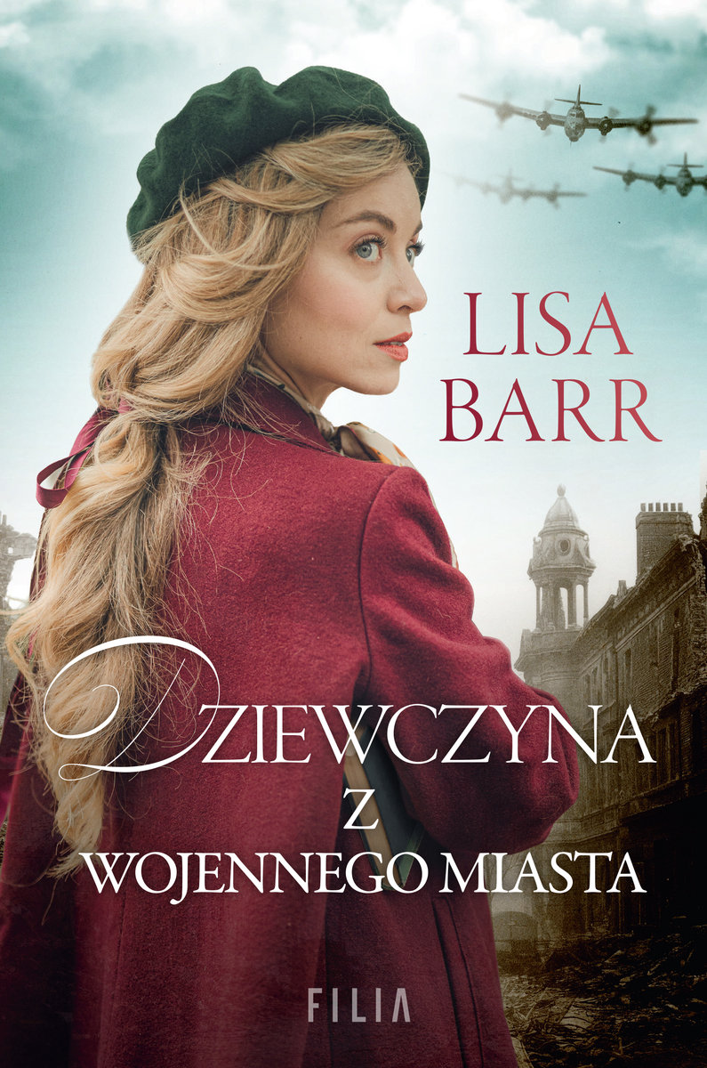 Dziewczyna z wojennego miasta. Okładka