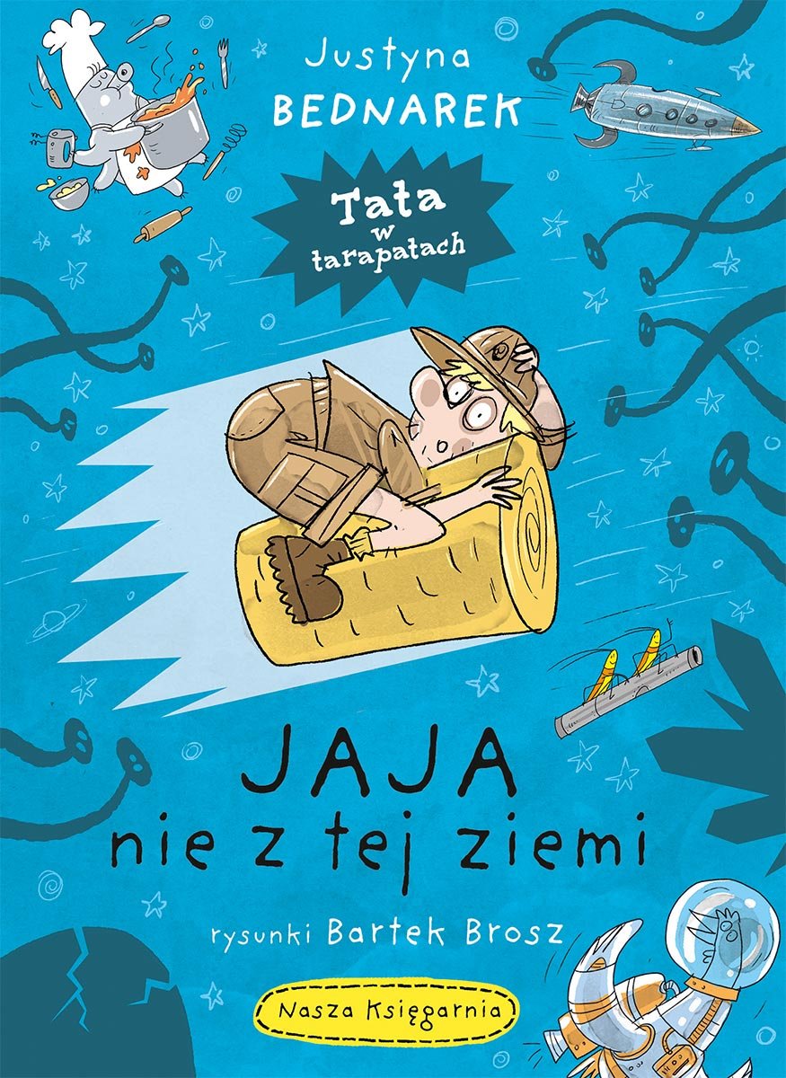 Jaja nie z tej ziemi. Okładka