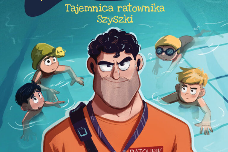Tajemnica ratownika Szyszki. Okładka