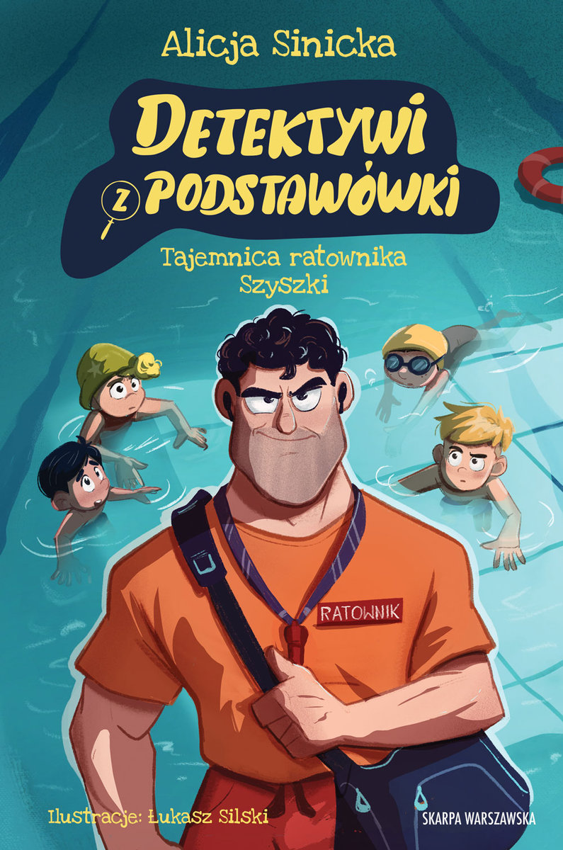 Tajemnica ratownika Szyszki. Okładka