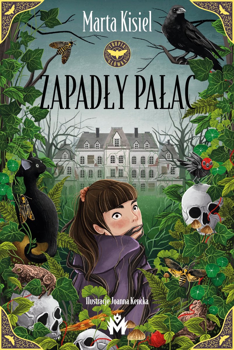 Zapadły pałac. Okładka
