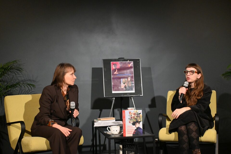 Agnieszka Zientarska i Magdalena Grzebałkowska