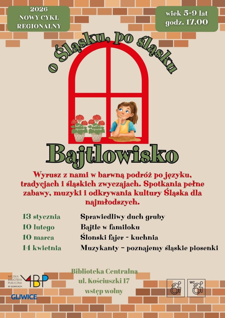 Plakat z informacją o Bajtlowisku