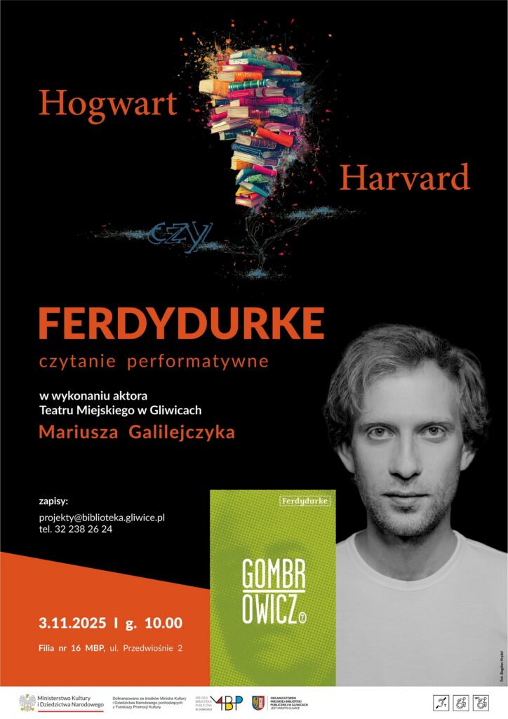 Plakat z informacją o spotkaniu