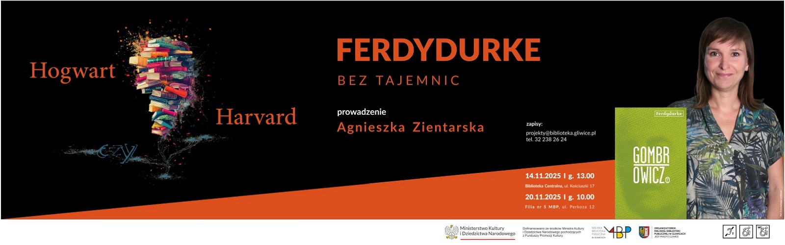 Baner z informacją o spotkaniu