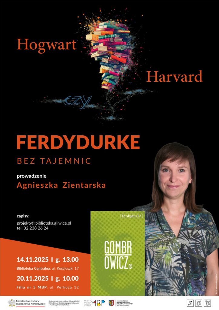 Plakat z informacją o spotkaniu
