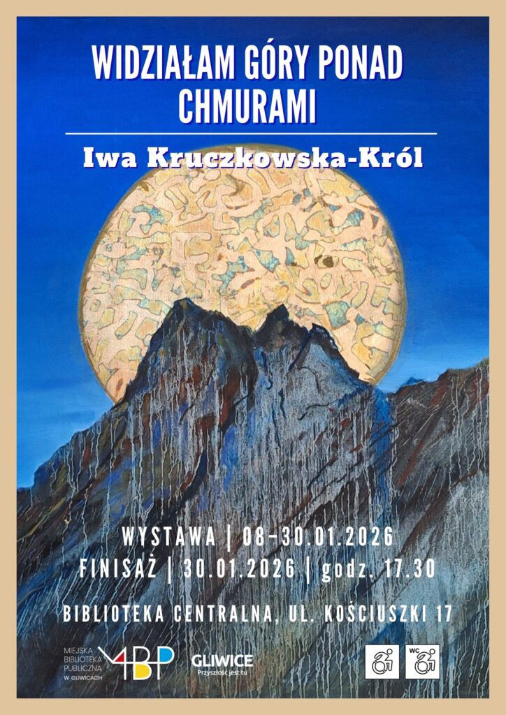 Plakat z informacją o wystawie