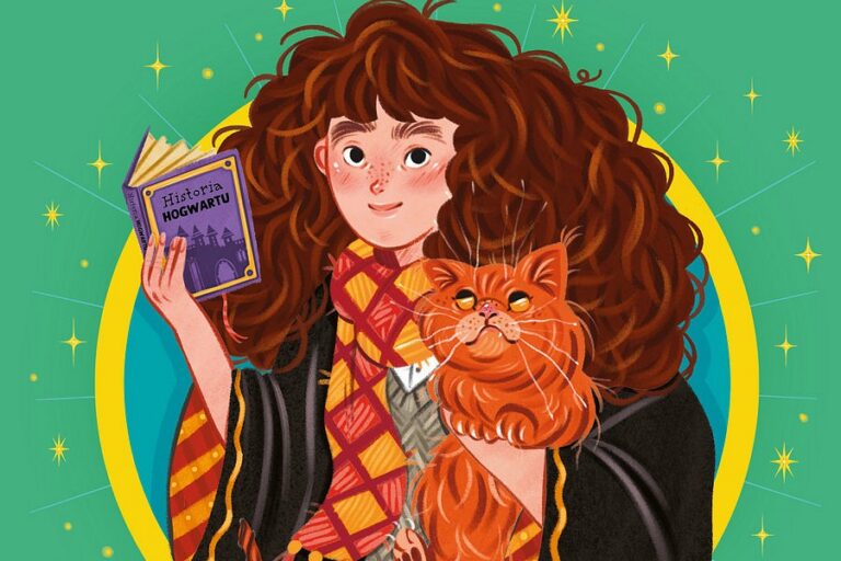 Hermiona Granger. Mały potterownik. Okładka