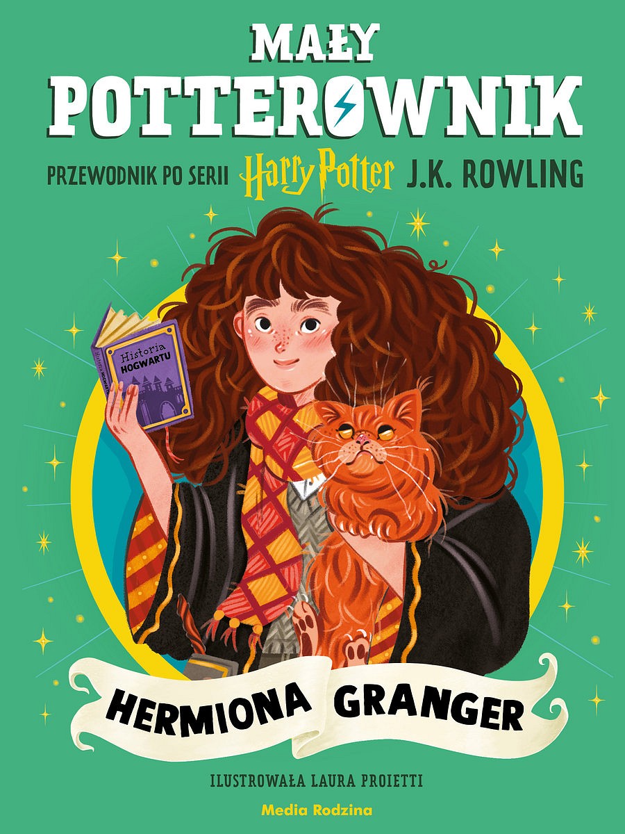 Hermiona Granger. Mały potterownik. Okładka