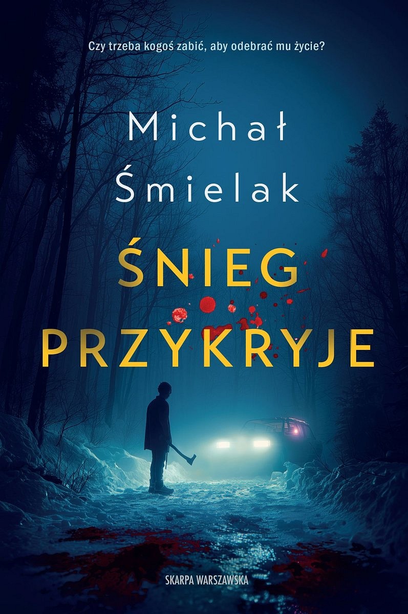 Śnieg przykryje. Okładka