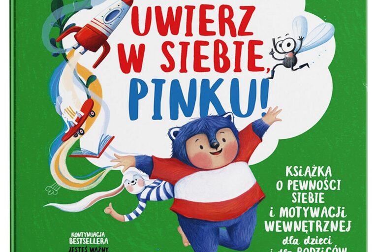 Uwierz w siebie, Pinku!. Okładka