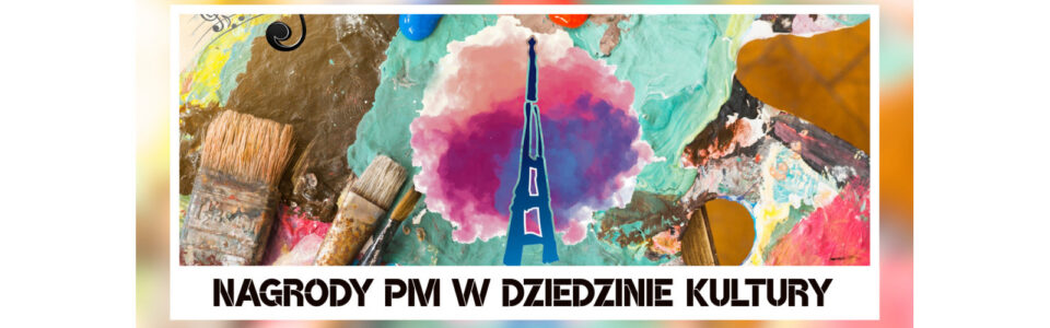 Baner z informacją o Nagrodzie Prezydenta Miasta w dziedzinie kultury za 2025 rok