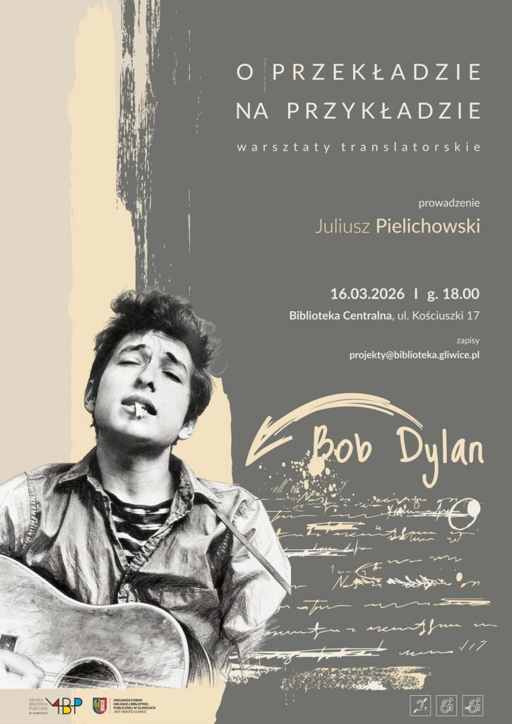 Plakat z informacją o warsztatach