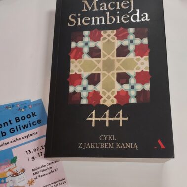 Książka Macieja Siemiedy - 444 cykl z Jakubem Kanią
