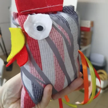 Kurczak z różnych materiałów