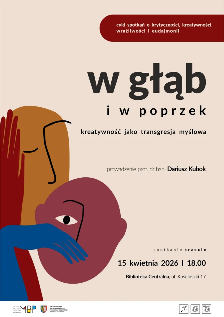 Plakat z informacją o warsztatach