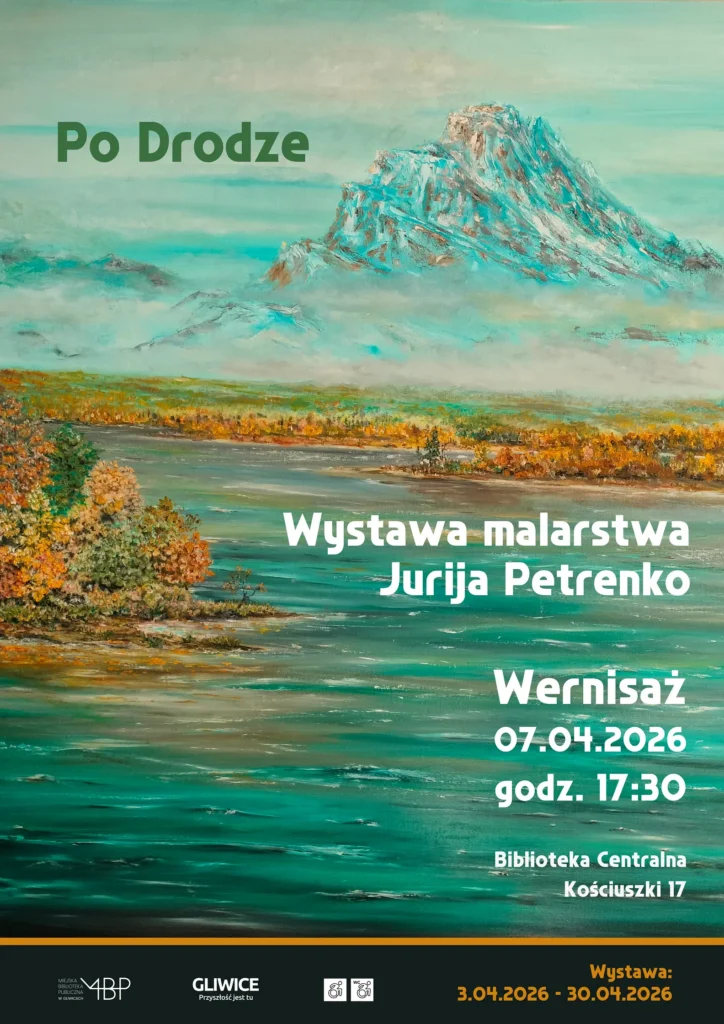 Baner z informacją o wystawie