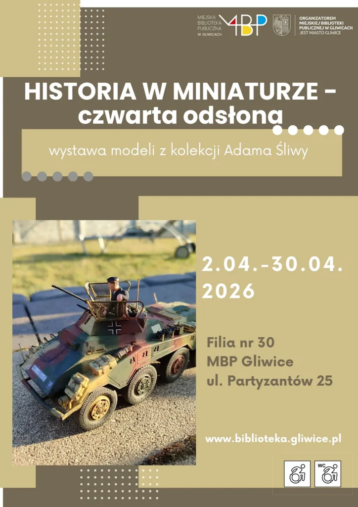 Plakat z informacją o wystawie