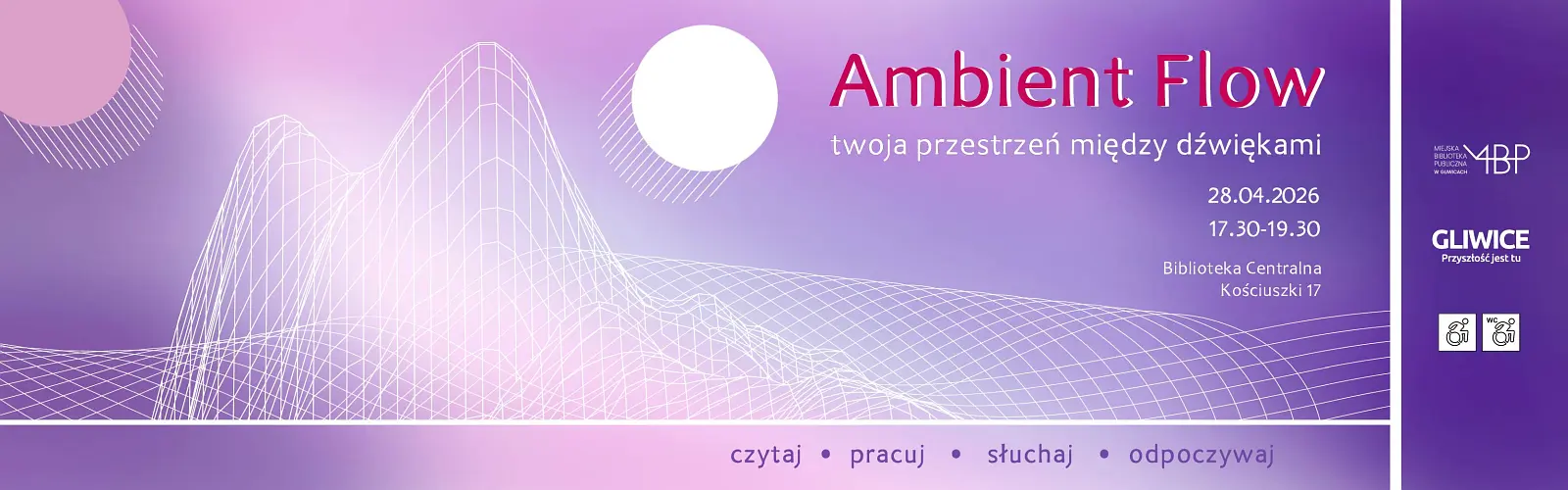 Baner z informacją o wydarzeniu