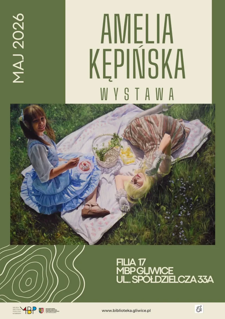 Plakat z informacją o wystawie