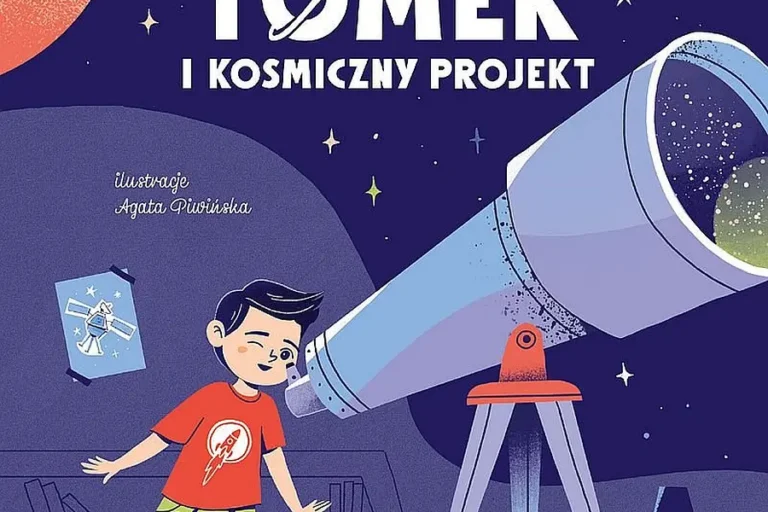 Doktor Tomek i Kosmiczny Projekt. Okładka