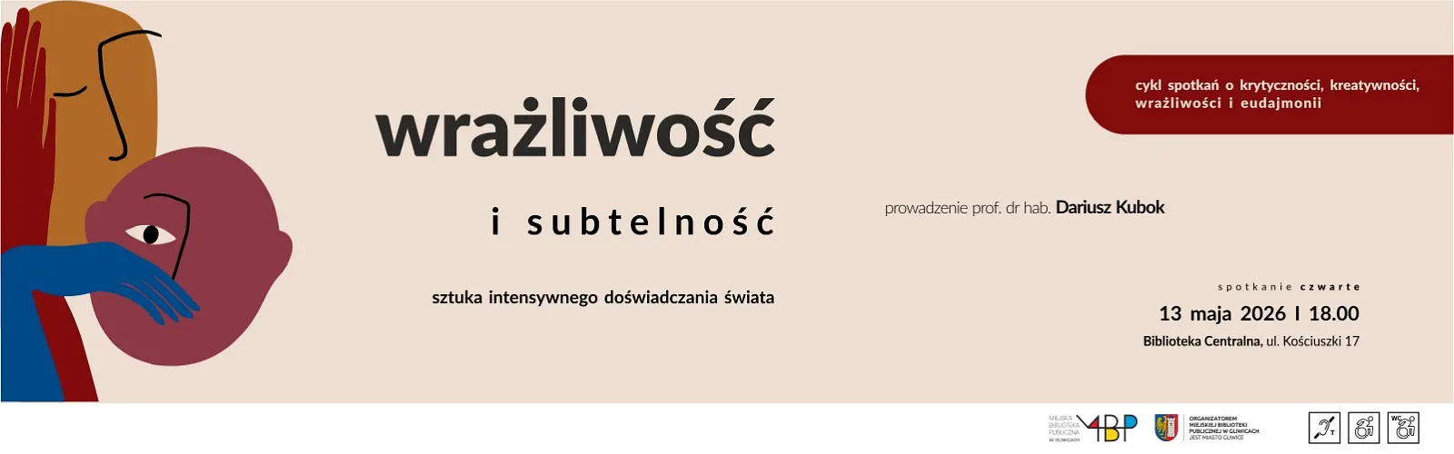 Baner z informacją o wykładzie