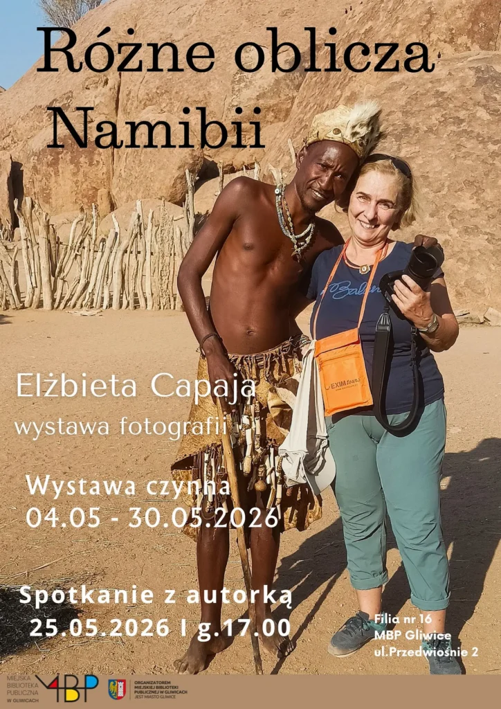 Plakat z informacją o wystawie